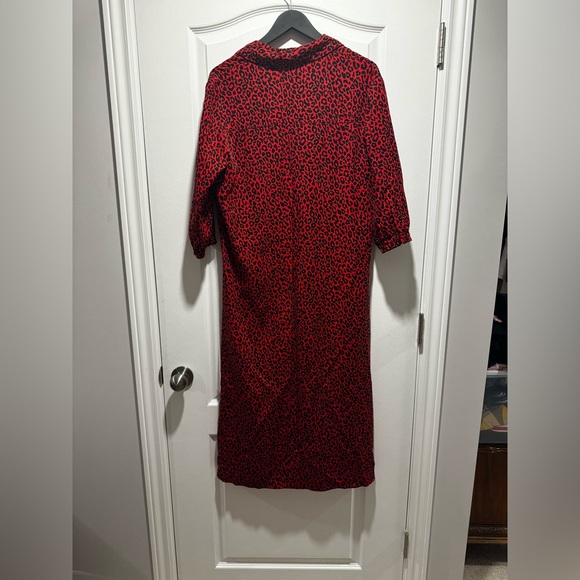 123-Smash + Tess red/black leopard print dress - Picture 5 of 11